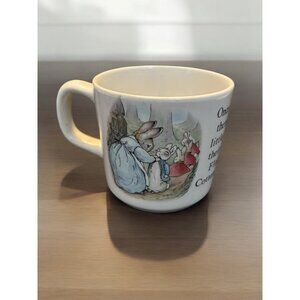 Vintage Wedgewood Peter Rabbit Children's mug cup 2 3/4" Porcelain
